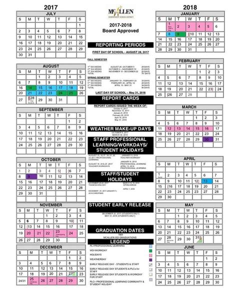 Work Calendars. . Mcallen isd calendar 2223